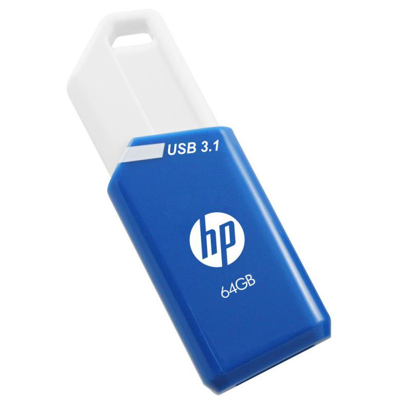 HP PNY x755w Triple Pack - 64 GB - USB Typ-A - 3.2 Gen 1 (3.1 Gen 1) - 75 MB/s - Dia - Blau - Weiß, Ansicht 2