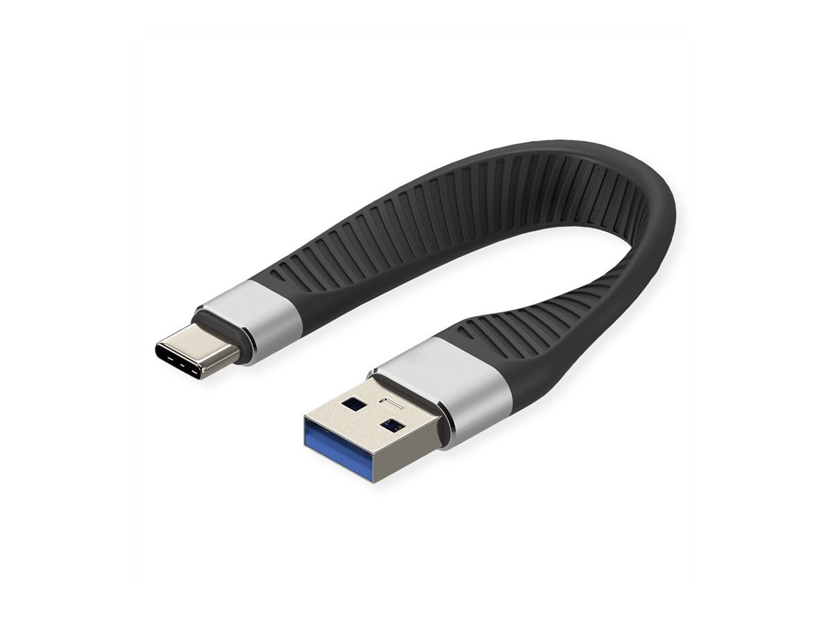 ROLINE USB-Kabel - USB-C (M) zu USB Typ A (M)