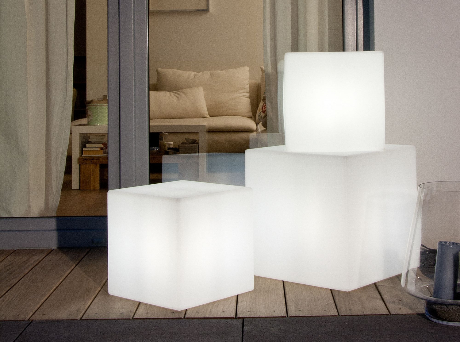 8 seasons design 32444S - Weiß - Polyethylen - 430 mm - 430 mm - 430 mm, Ansicht 2
