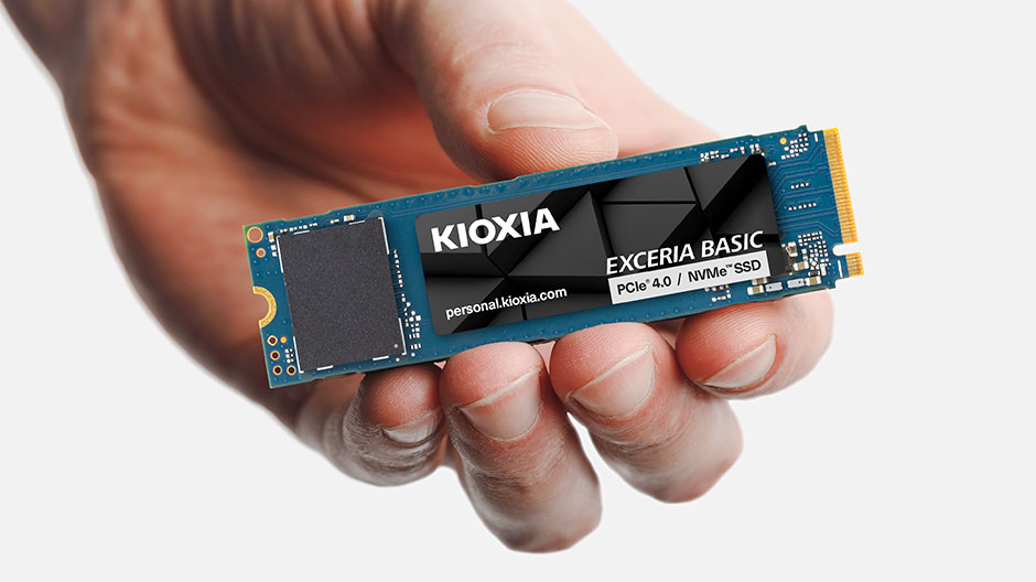 Kioxia Exceria Basic PCIe 4.0 x4 M.2 2280 LSF10Z001TG8, Ansicht 3