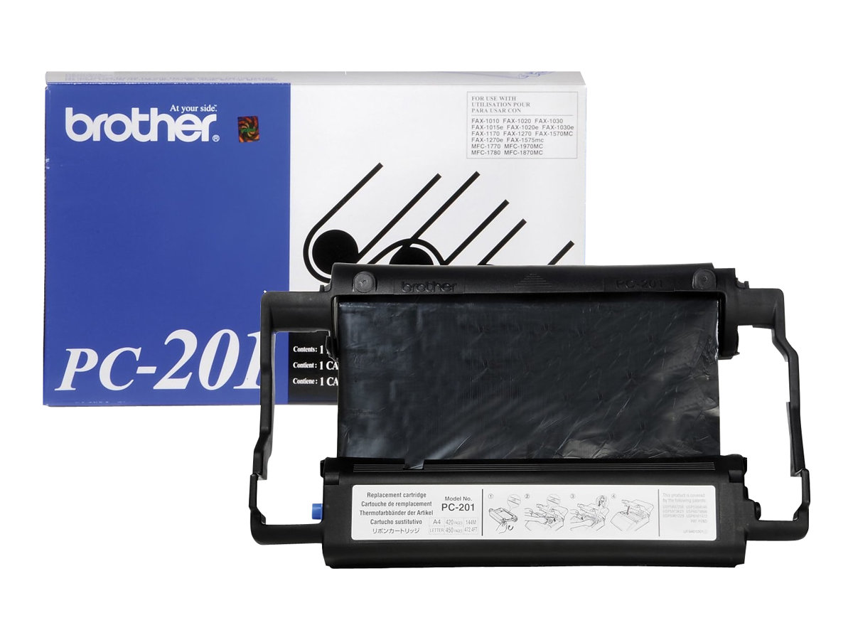 Brother PC201 - Schwarz - Farbband - für Brother