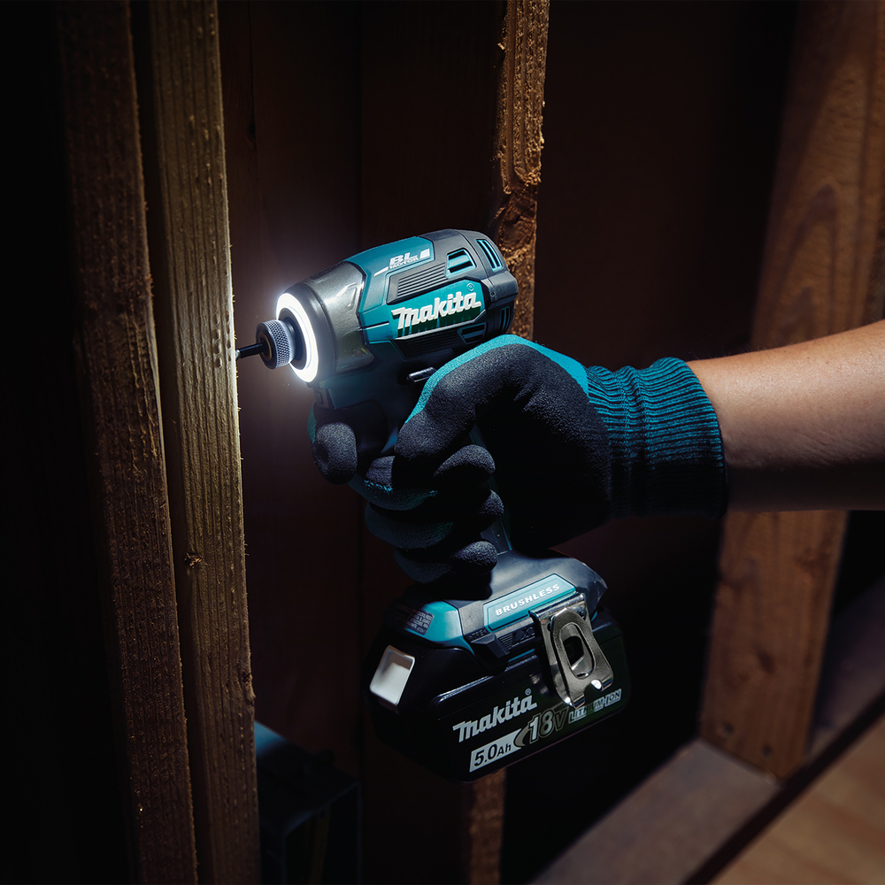 Makita DTD173RTJ Akku-Schlagschrauber inkl. MAKPAC + 2 Akkus 5.0Ah, Ansicht 3