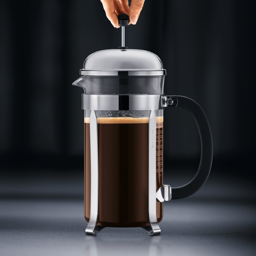Bodum Chambord - Kaffeebereiter - Grösse 17.1 x 10.5 cm, Ansicht 4