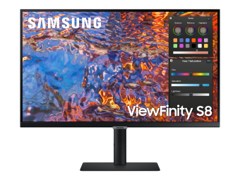 Samsung ViewFinity S8 S27B800PXP - S80PB Series - LED-Monitor - 68 cm (27)