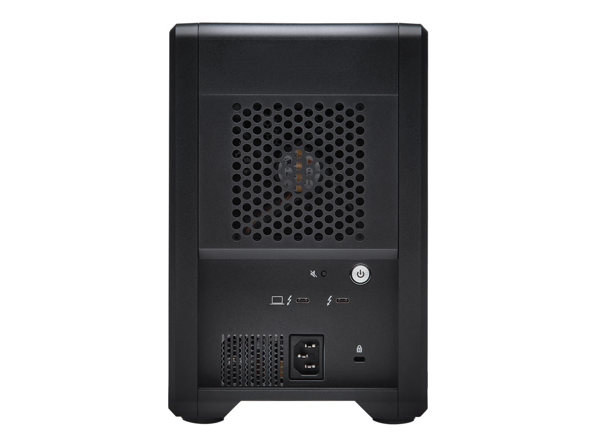 SanDisk Professional G-RAID SHUTTLE 4 - Festplatten-Array - 48 TB - 4 Schächte - HDD 12 TB x 4 - Thunderbolt 3, USB 3.2, Ansicht 3