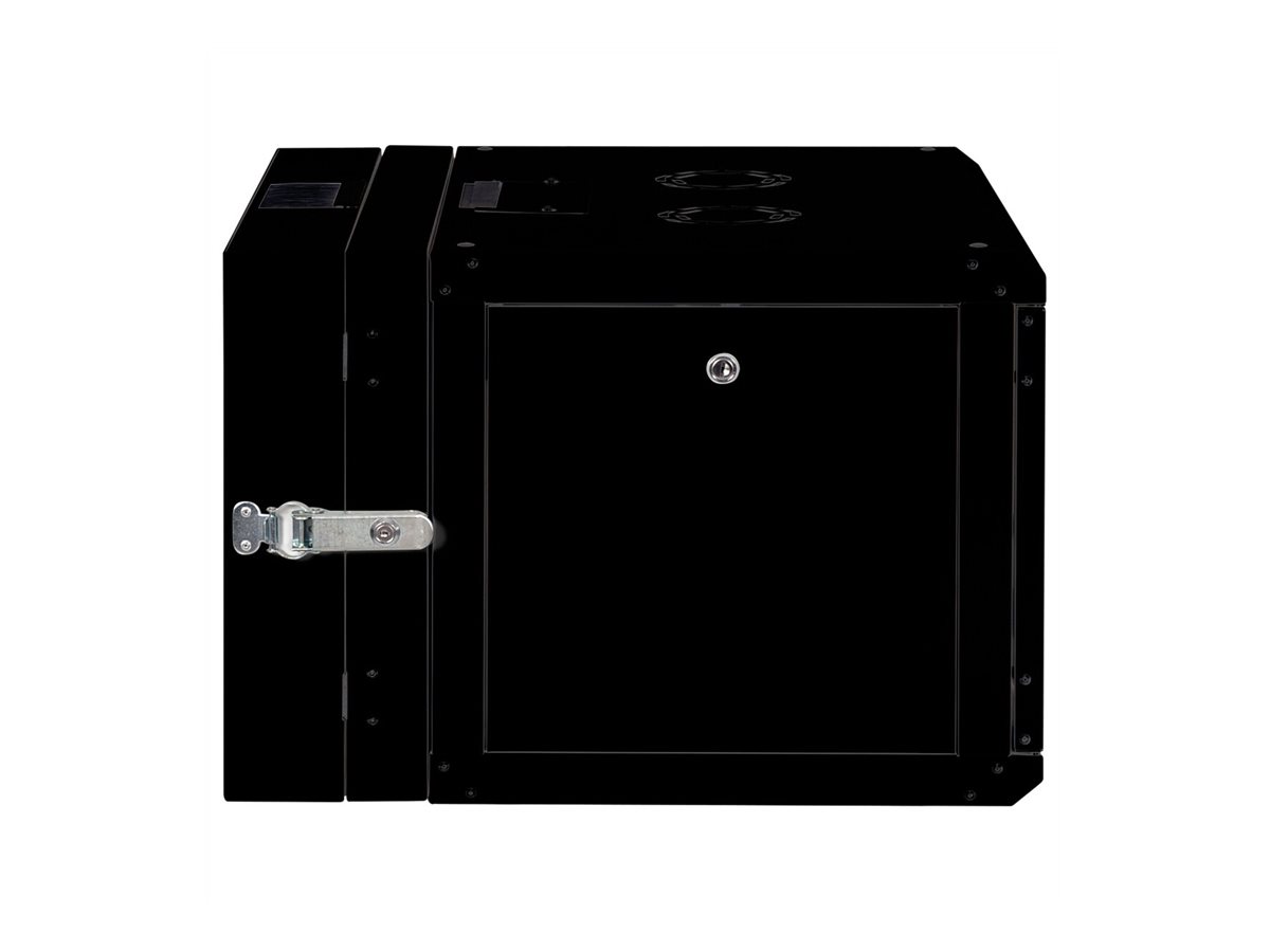 ROLINE 19 Zoll Wandgehäuse Pro 7 HE 600x600 BxT zweiteilig schwenkbar schw - Wandgehäuse, Ansicht 4