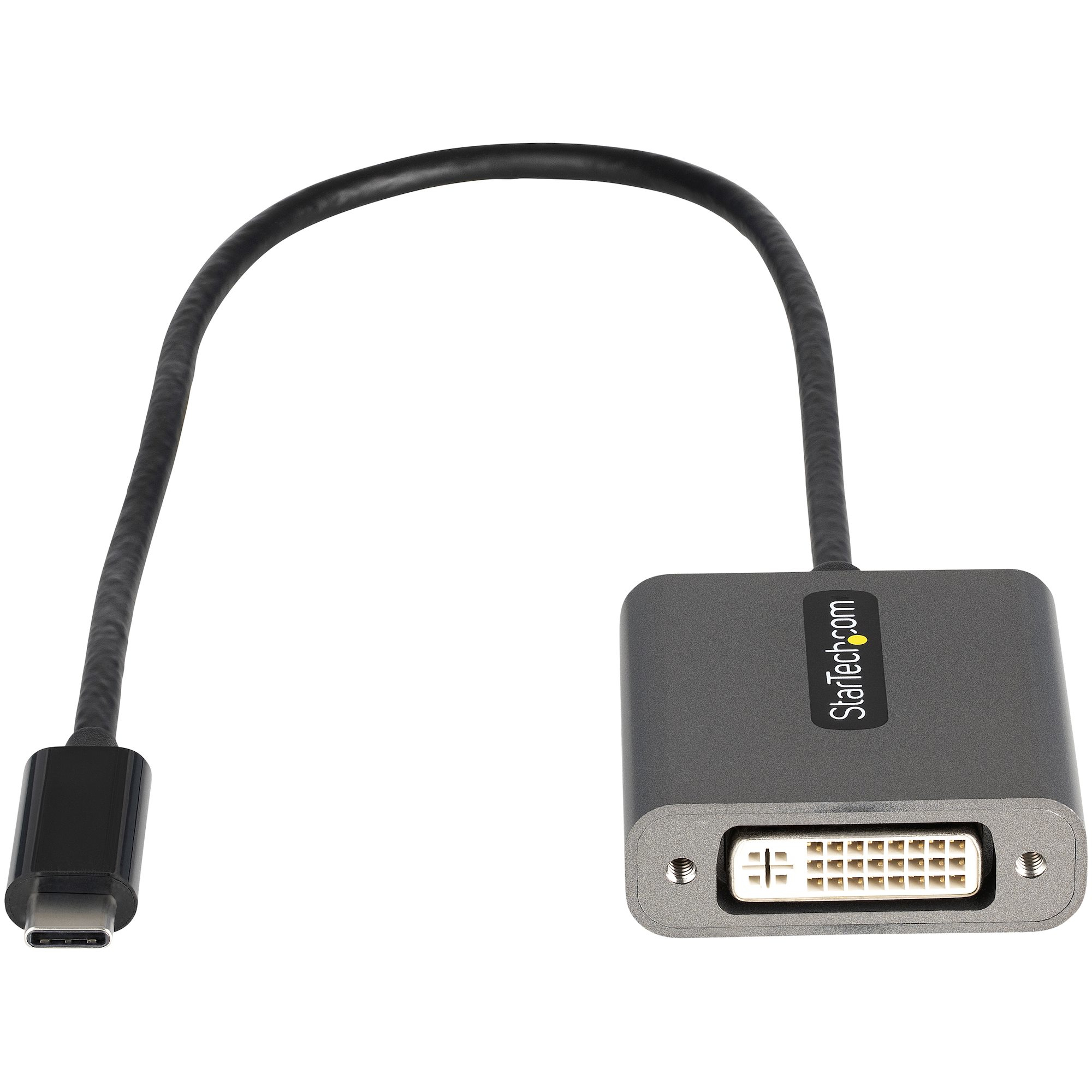 StarTech.com USB-C auf DVI Adapter - 1920x1200p - USB-C zu DVI-D - USB-C Dongle - USB Typ C auf DVI Monitoradapter, Ansicht 3