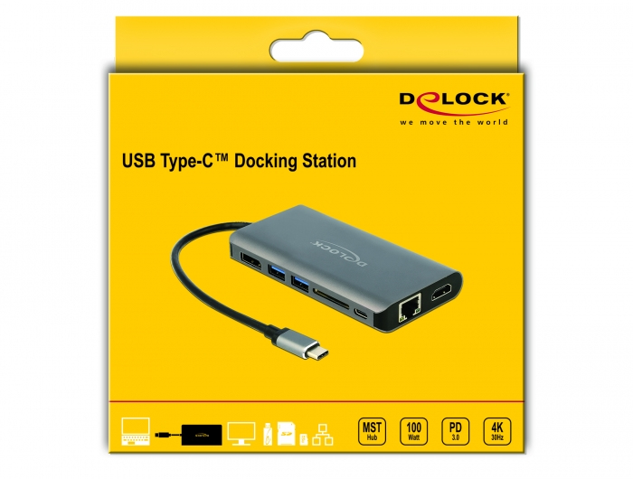 Delock Externer Videoadapter - USB-C 3.1 Gen 1, Ansicht 3