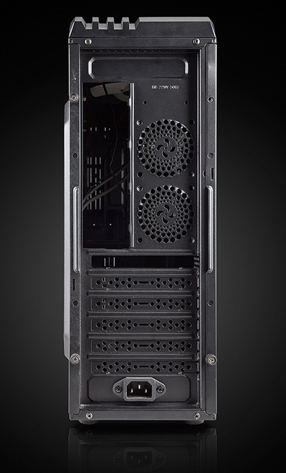 Chieftec UNI Series UE-02B - Tower - micro ATX 250 Watt, Ansicht 2