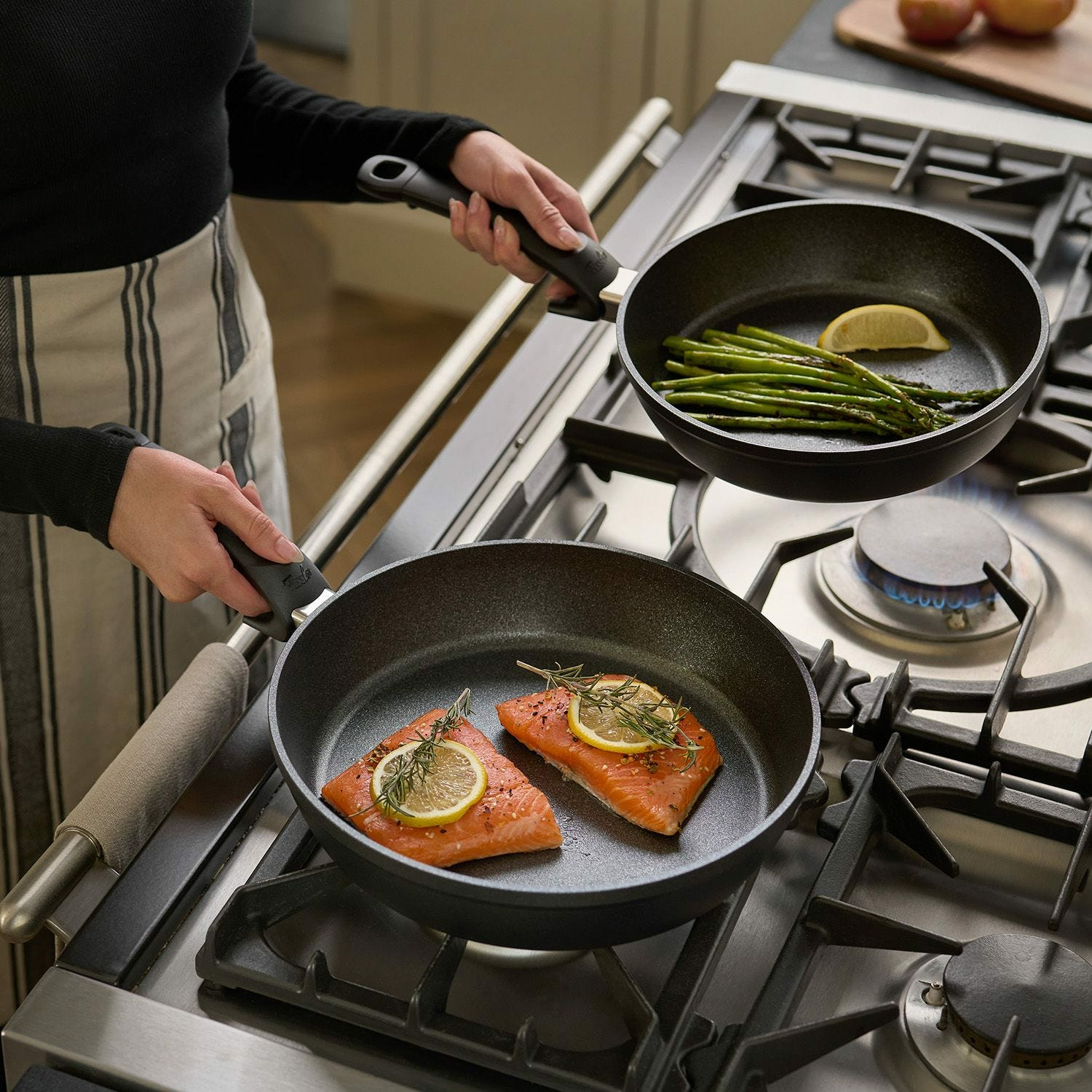 Fissler Adamant Comfort - Rund - Allzweckpfanne - Schwarz - - Aluminium - 3, Ansicht 2