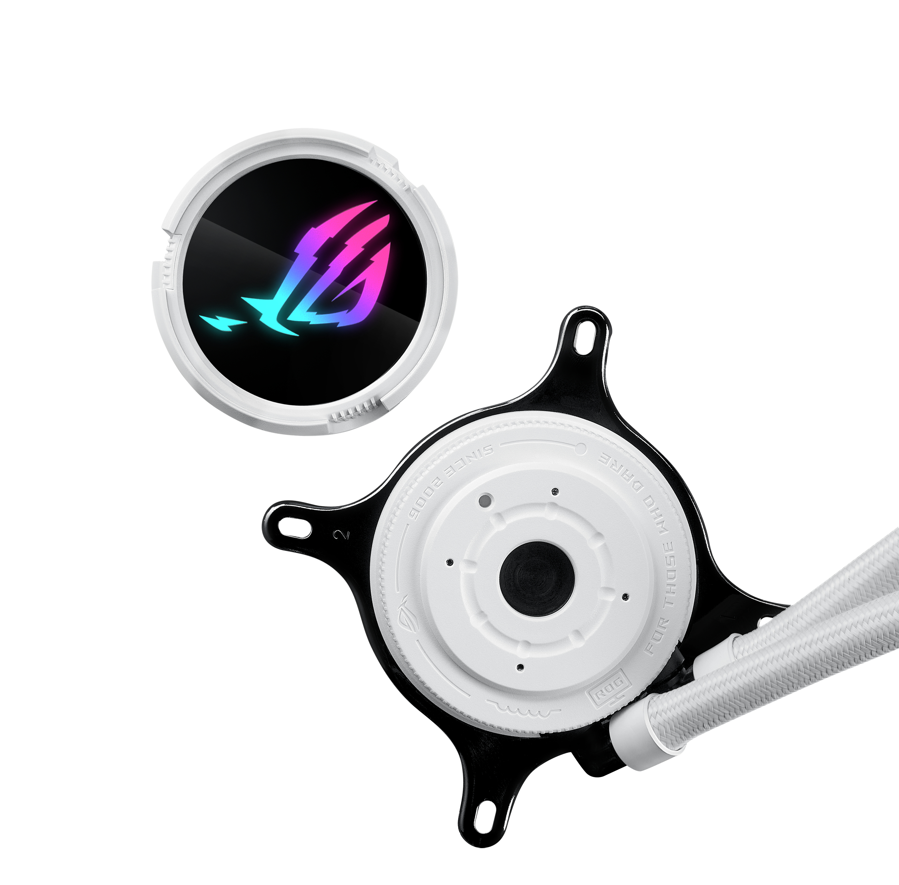 ASUS ROG STRIX LC III 360 ARGB - White Edition - Prozessor-Flüssigkeitskühlsystem - Kühlergröße: 360 mm, Ansicht 4
