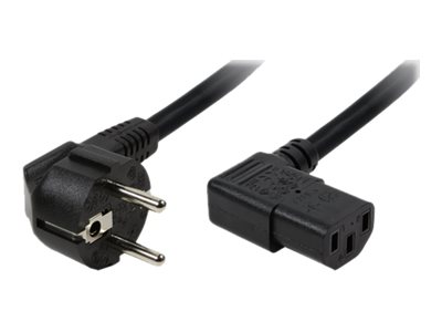 LogiLink 2direct - Stromkabel - power IEC 60320 C13 gewinkelt zu CEE 77 (M)