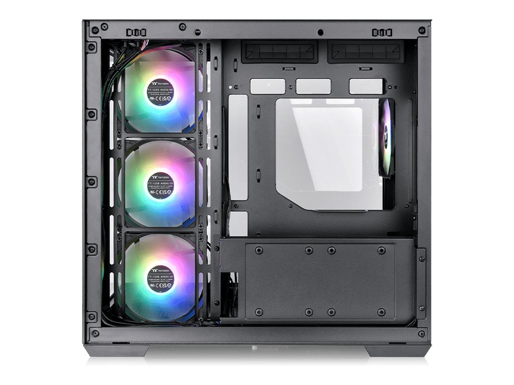 Thermaltake View 380 TG ARGB - Mid tower - ATX - Seitenteil mit Fenster (gehärtetes Glas), Ansicht 2