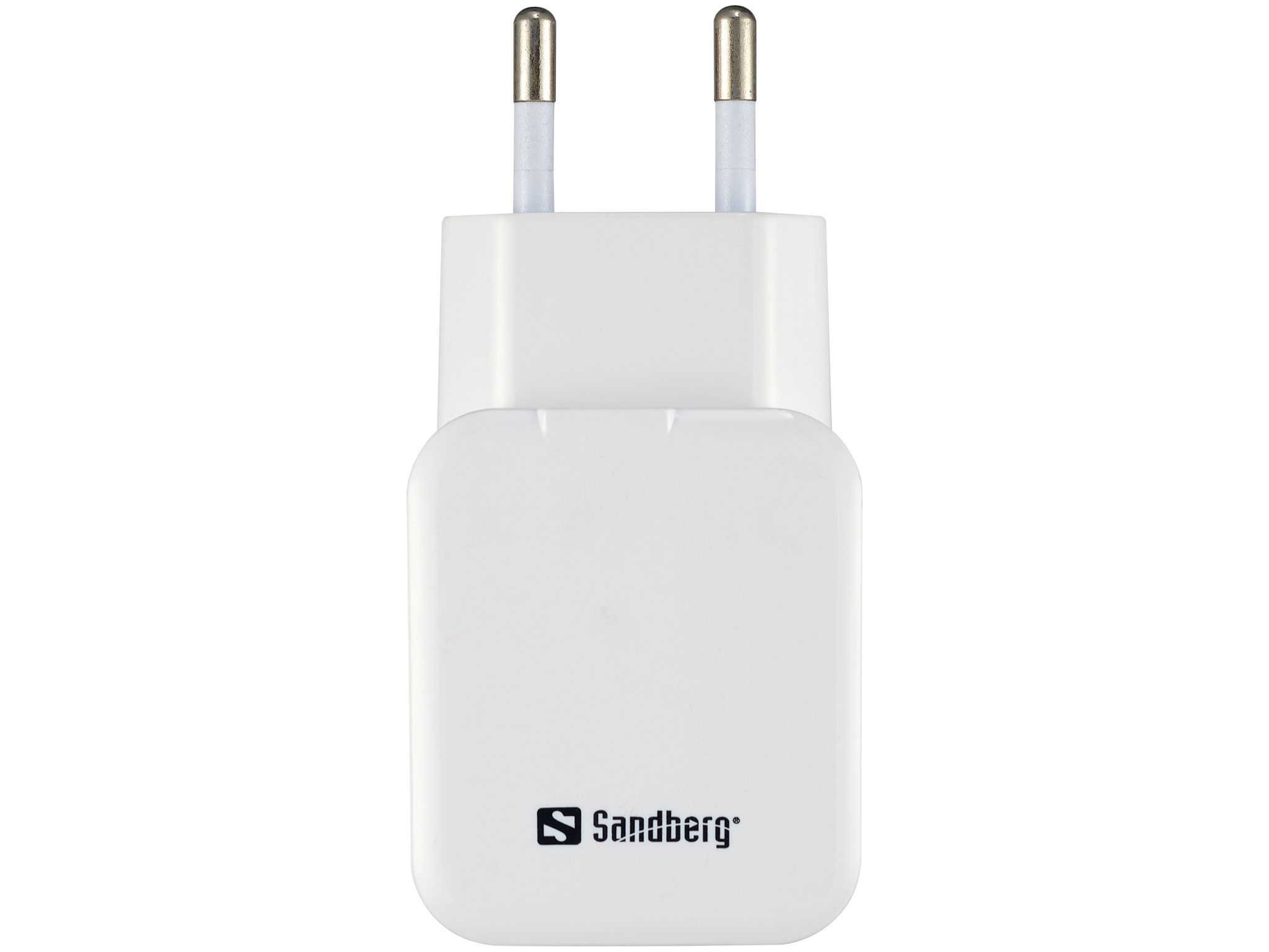 SANDBERG AC Charger Dual - Netzteil - 2.4 A - 2 Ausgabeanschlussstellen (2 x USB), Ansicht 2