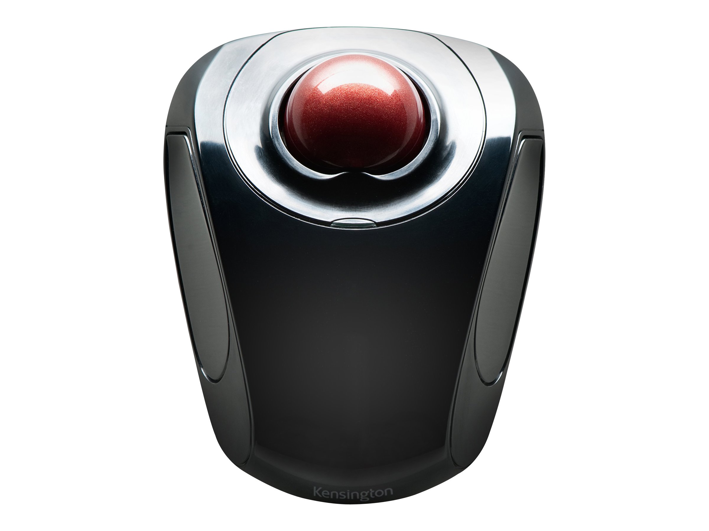 Kensington Advance Fit Wireless Mobile Trackball - Trackball - rechts- und linkshändig - Laser - 2 Tasten - kabellos - 2.4 GHz - kabelloser Empfänger (USB)