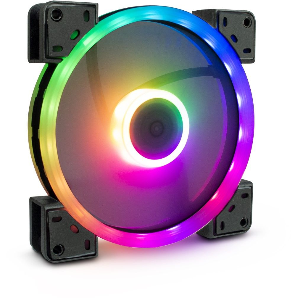 Inter-Tech Argus RS-141 RGB - Gehäuselüfter - 140 mm, Ansicht 2