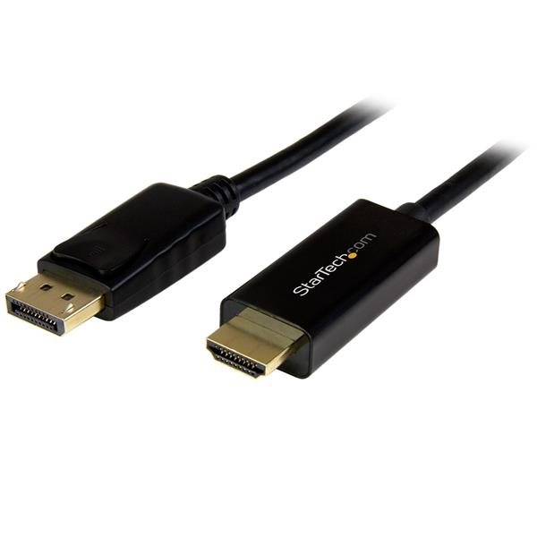 StarTech.com DisplayPort auf HDMI Kabel - 5m - DP zu HDMI Adapter mit Kabel - Ultra HD 4K 30Hz - St/St, Ansicht 2