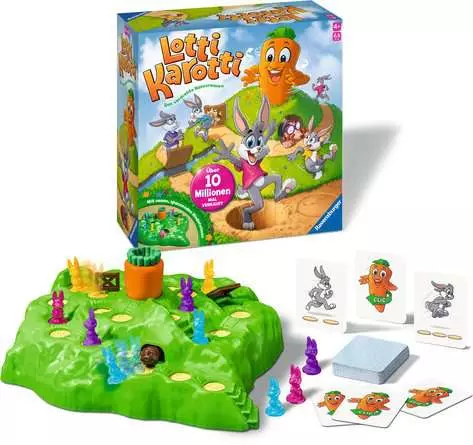 Ravensburger Lotti Karotti - Kinderspiel ab 4 Jahren - Brettspiel - Familie - 4 Jahr(e) - 15 min - Familienspiel, Ansicht 2