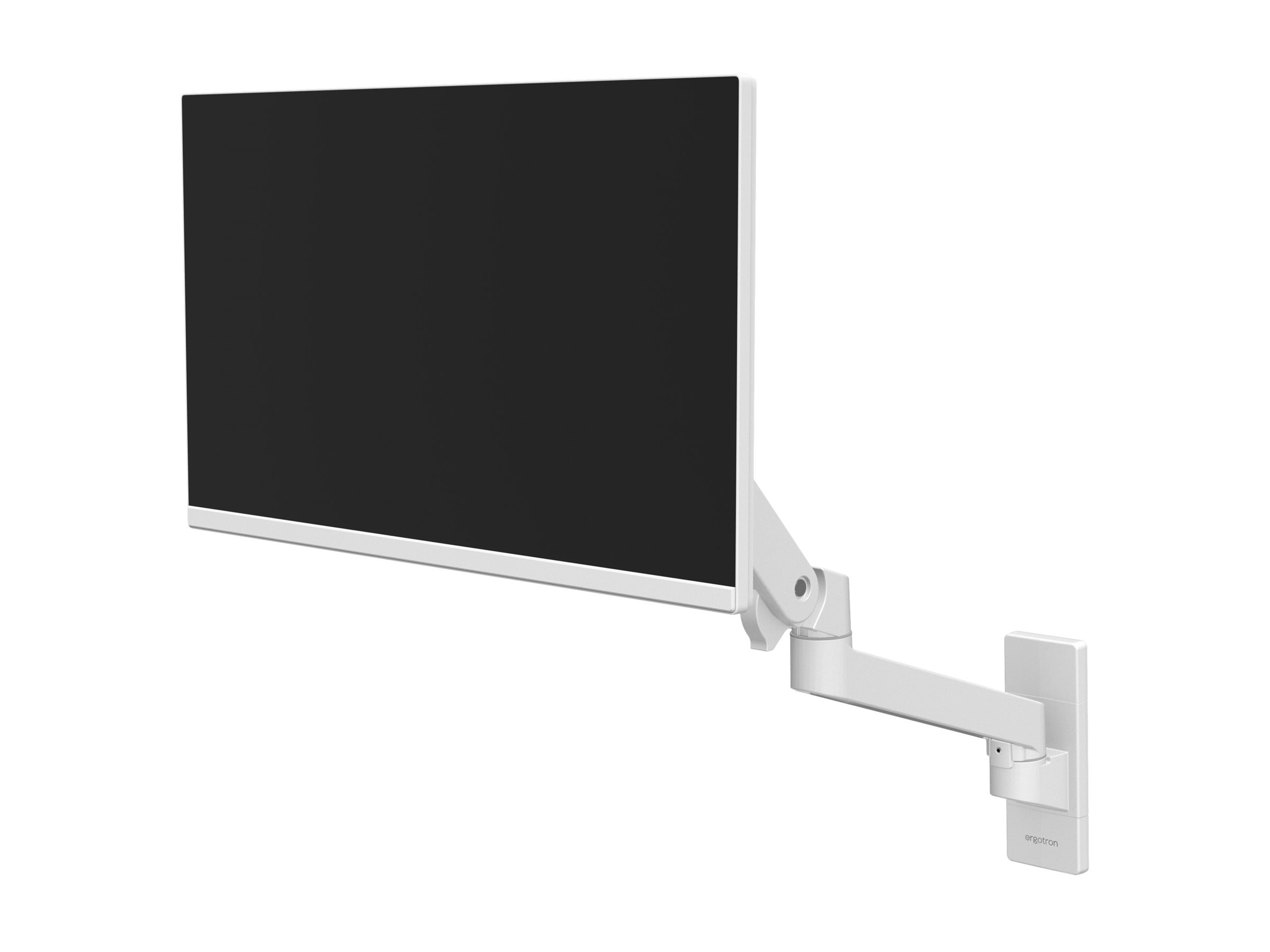 Ergotron LX Pro - Befestigungskit (Monitorarm) - für LCD-Display - Aluminium - weiß - bis zu 86,4cm (bis zu 34 Zoll), Ansicht 4