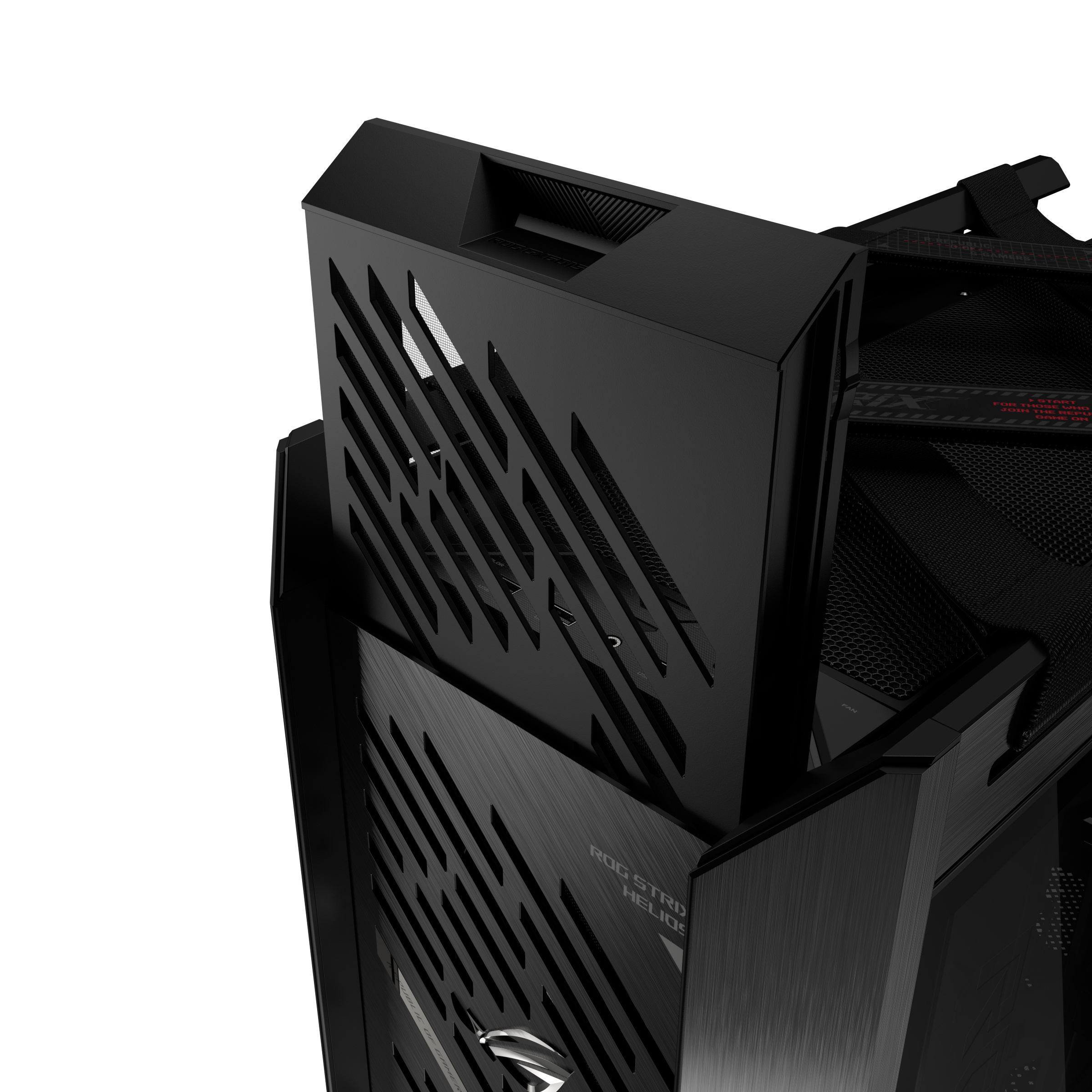 ASUS ROG Strix Helios II - Mid tower - E-ATX - Seitenteil mit Fenster (gehärtetes Glas), Ansicht 4