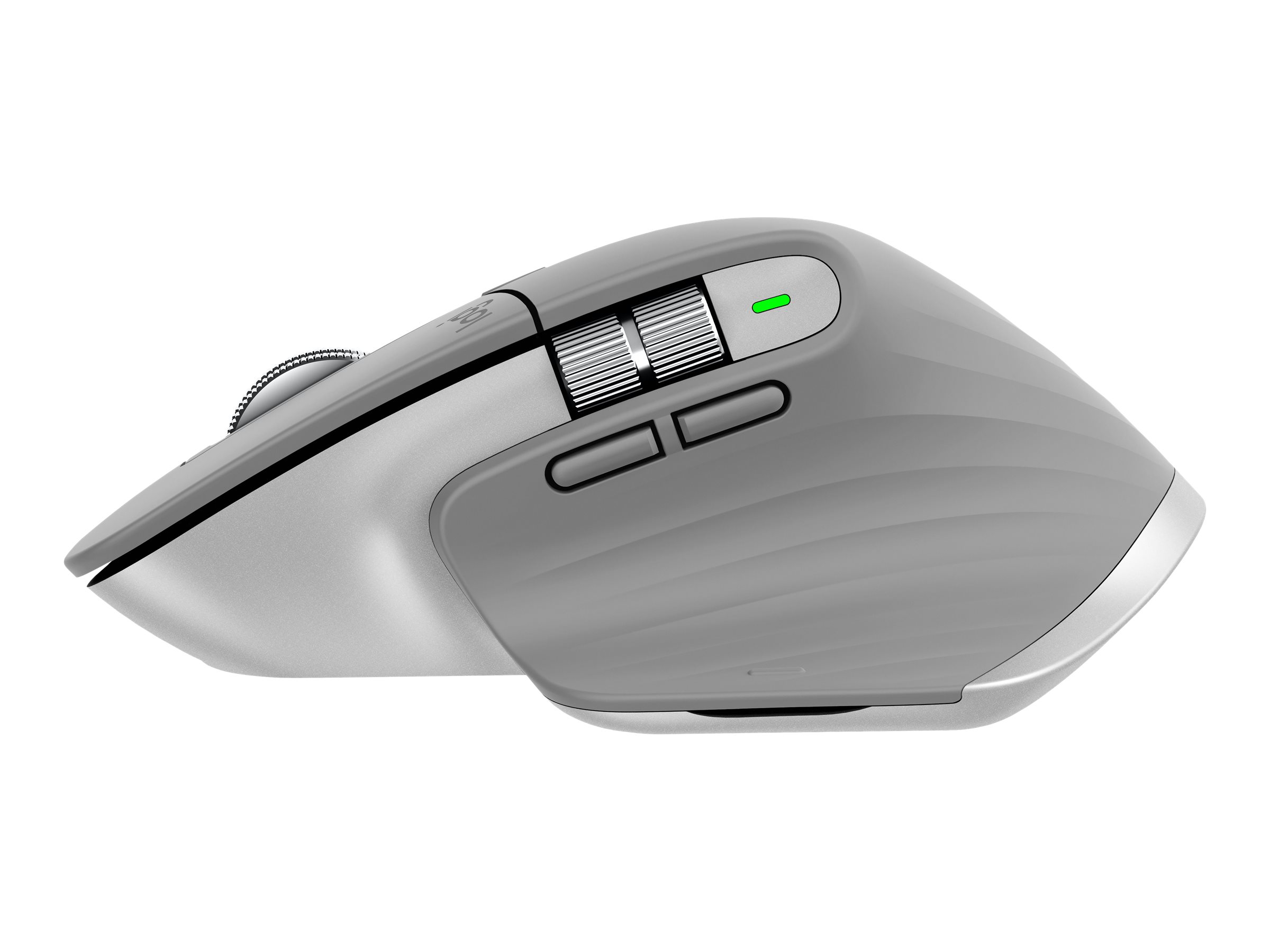 Logitech MX Master 3 - Maus - Laser - 7 Tasten - kabellos - Bluetooth 2.4 GHz - kabelloser Empfänger (USB)