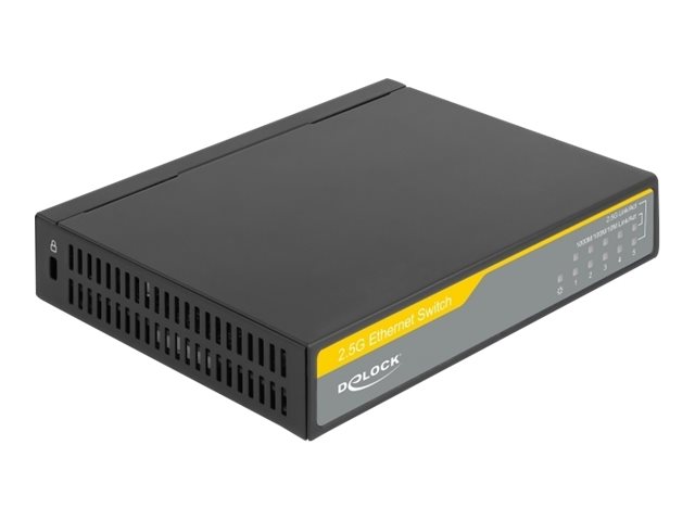 DELOCK 2,5Gigabit Ethernet Switch 5Port (87781)