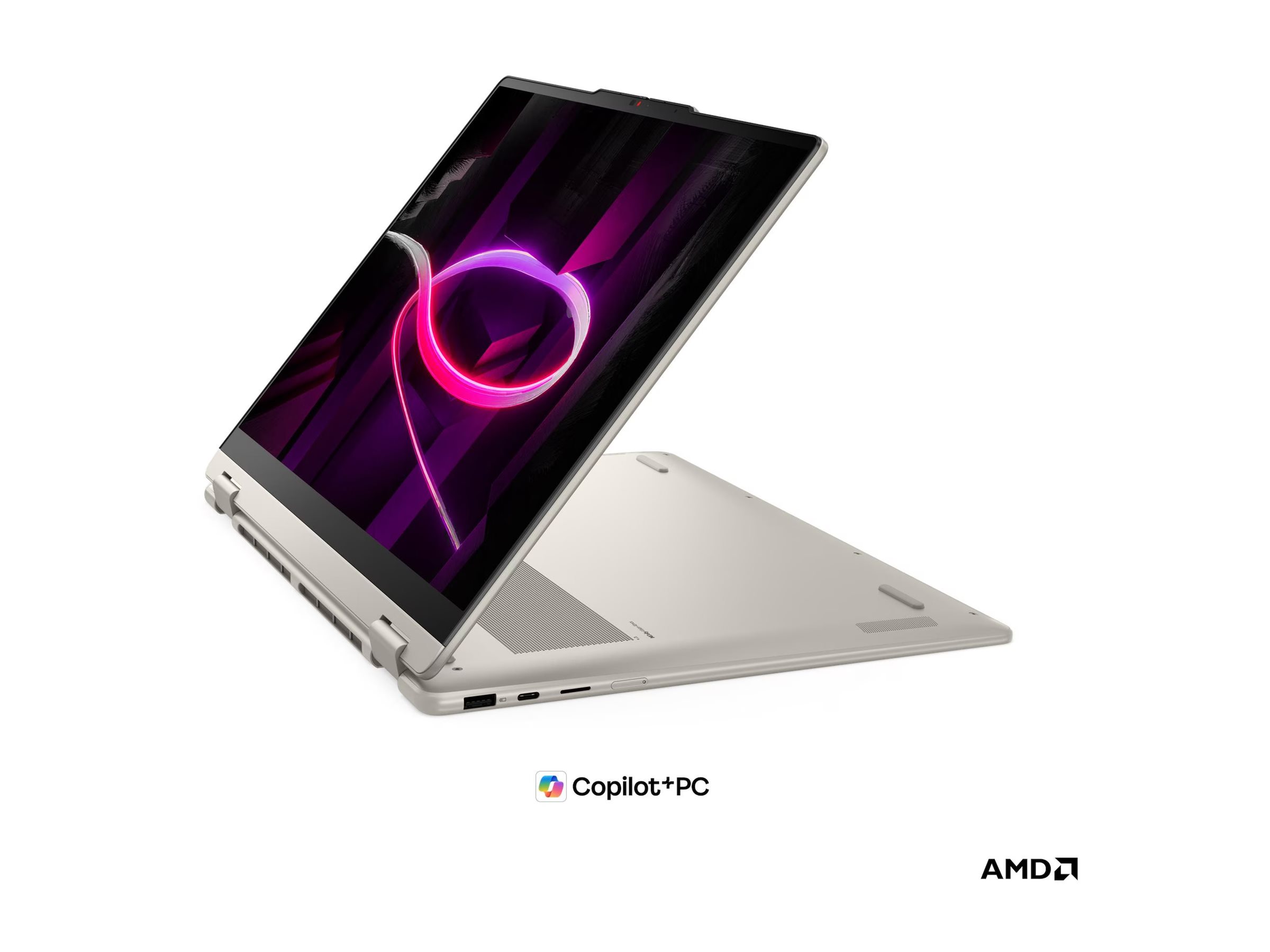 Lenovo Yoga 7 2-in-1 16AGP11 83TF - Flip-Design - AMD Ryzen AI 7 445 / 2 GHz - Win 11 Home - Radeon 840M - 16 GB RAM - 1 TB SSD NVMe - 40.6 cm (16")