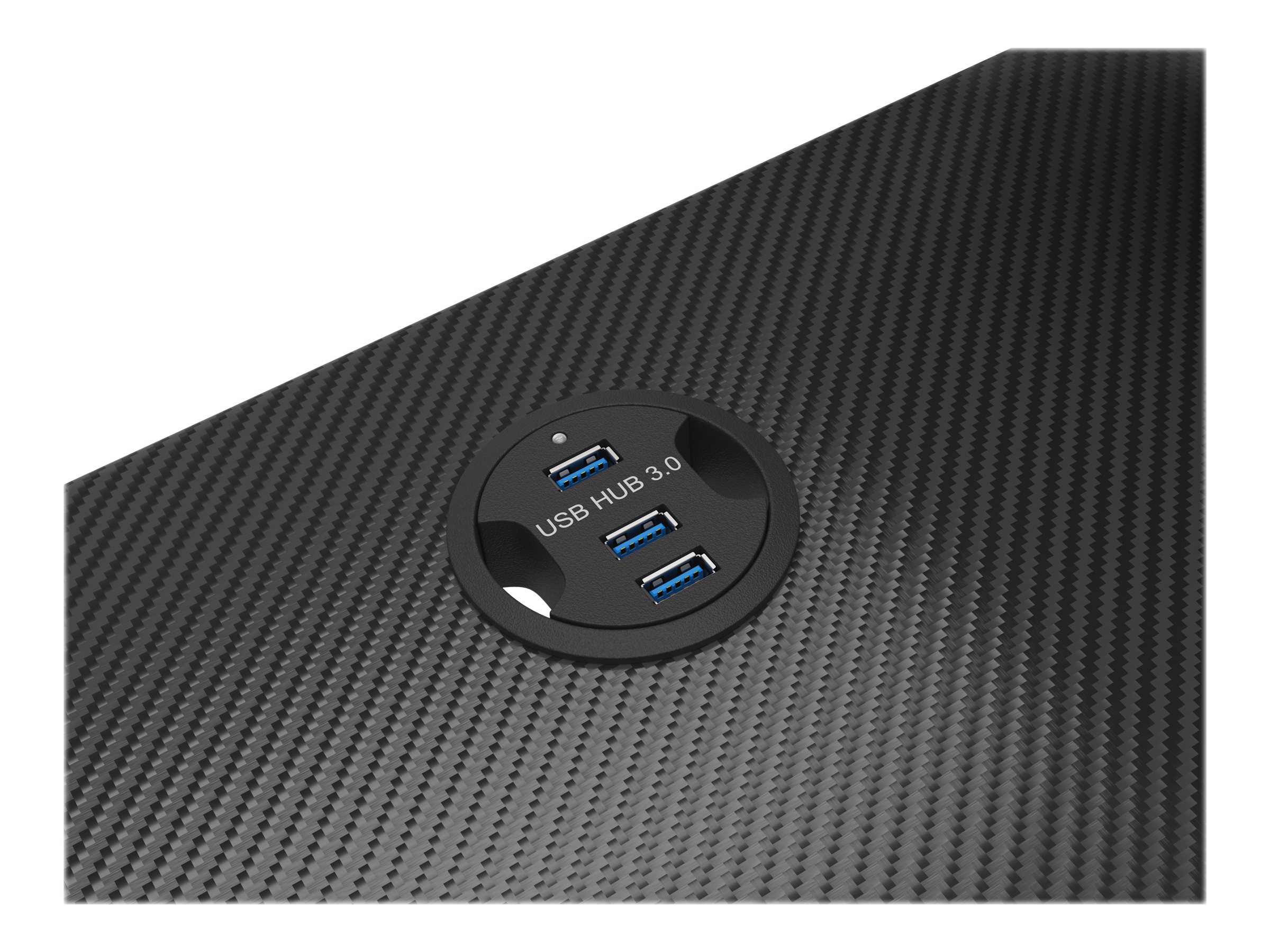 natec Gaming Tisch HOLM 300 RGB schwarz 120cm x 75cm, Ansicht 4