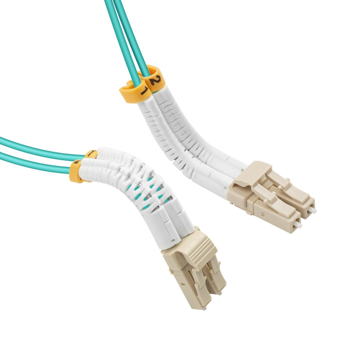 Lanview Bendable LC-LC Multimode fibre cable duplex - Kabel - Netzwerk, Ansicht 3