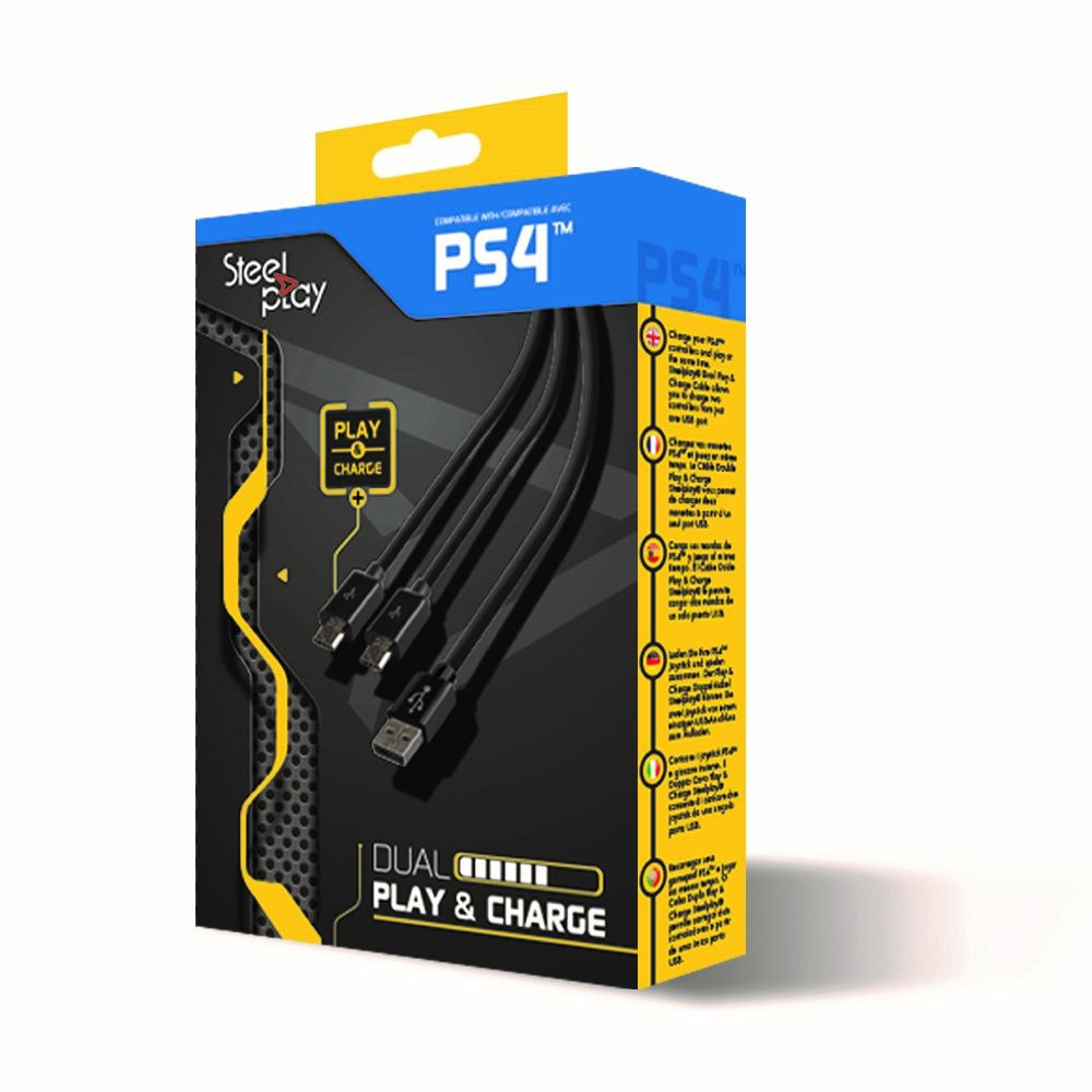 Steelplay Double Play & Charge - Lade-/Datenkabel, Ansicht 2