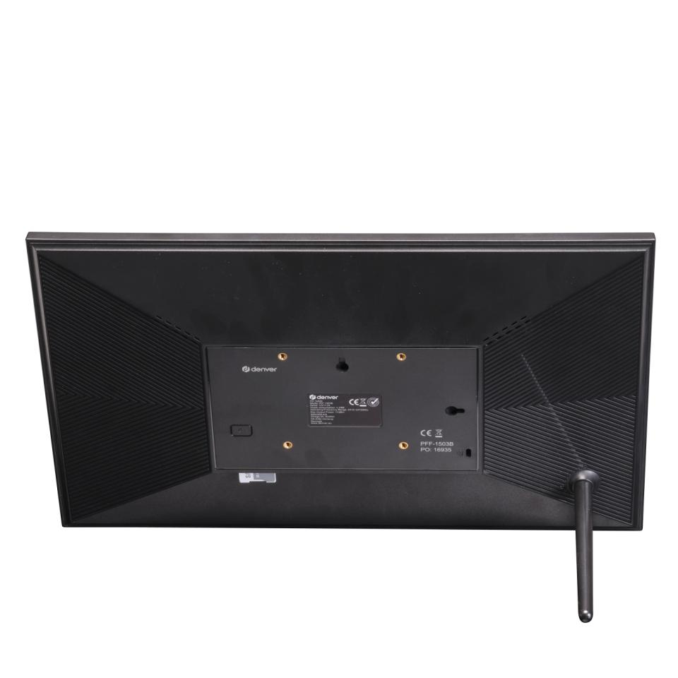 Inter Sales Frameo PFF-1503 schwarz - Digitaler Foto-Rahmen - 16 GB - 39,6 cm - 15,6 ", Ansicht 4