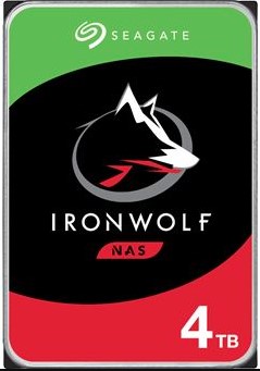 Seagate NAS 4TB IronWolf - Festplatte - Serial ATA