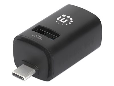 Manhattan Hub - 1 x USB 3.2 Gen 1 + 2 x USB 2.0