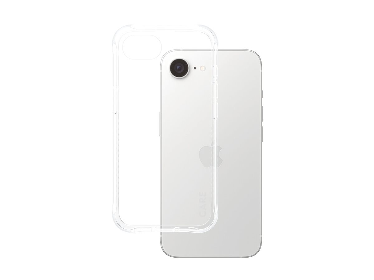 PanzerGlass SAFE. by PanzerGlass - Hintere Abdeckung für Mobiltelefon - Thermoplastisches Polyurethan (TPU) - transparent 1 Stück(e) Apple - iPhone 16e, Ansicht 2