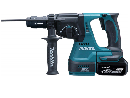 Makita DHR243RTJ Akku-Bohr-/Meißelhammer inkl. MAKPAC + 2 Akkus 5.0Ah, Ansicht 2