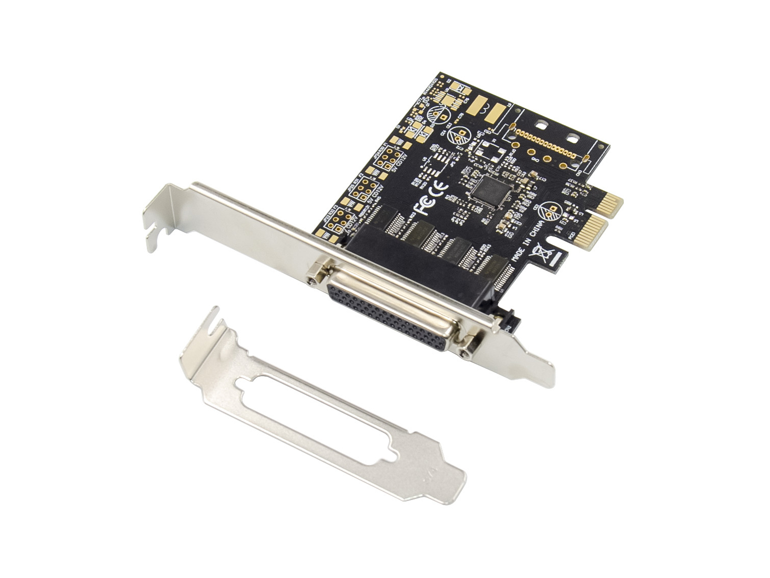 Conceptronic PCI Express Card 4-Port RS232 DB9 Adapter, Ansicht 3