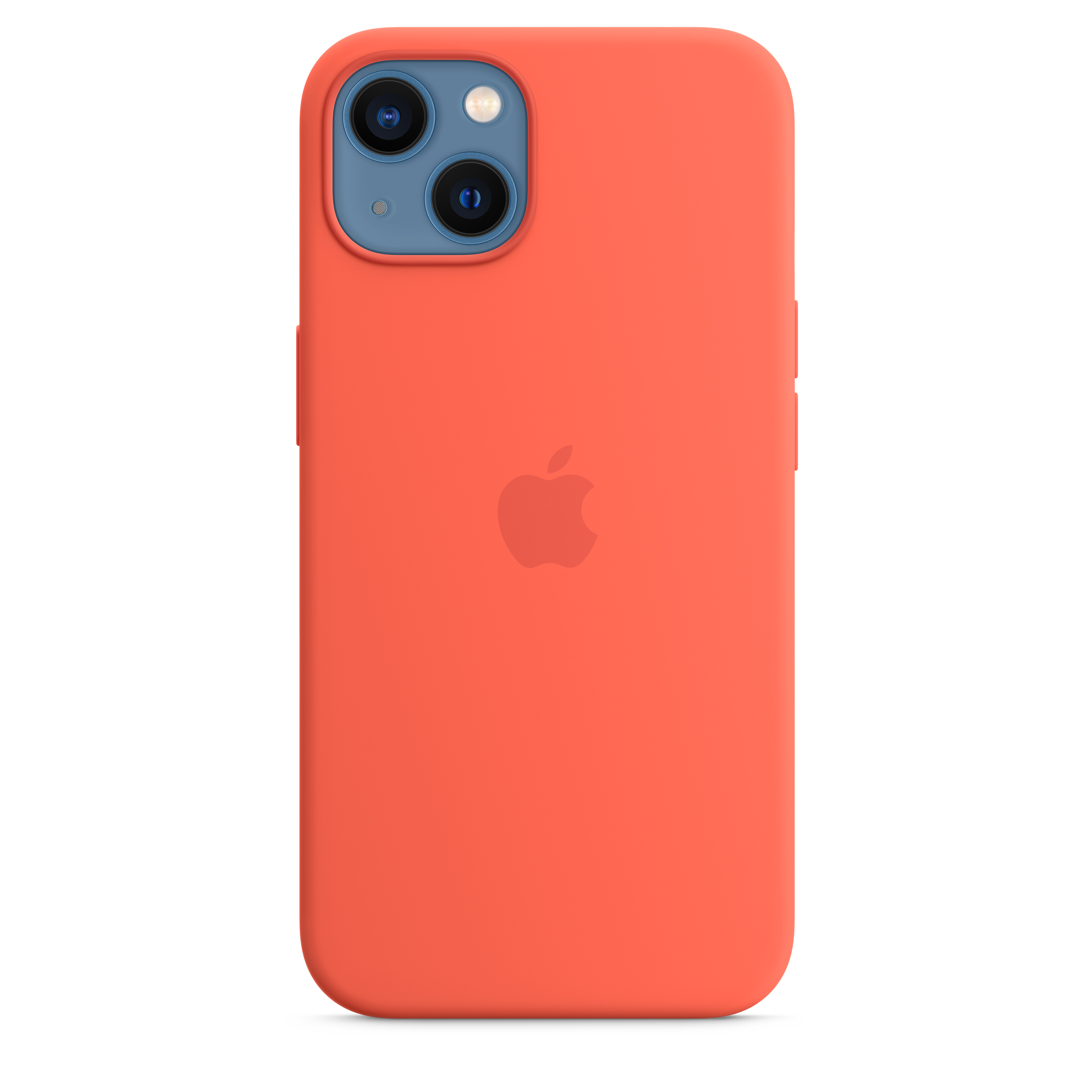 Apple iPhone 13 Silicone Case with MagSafe Nectarine