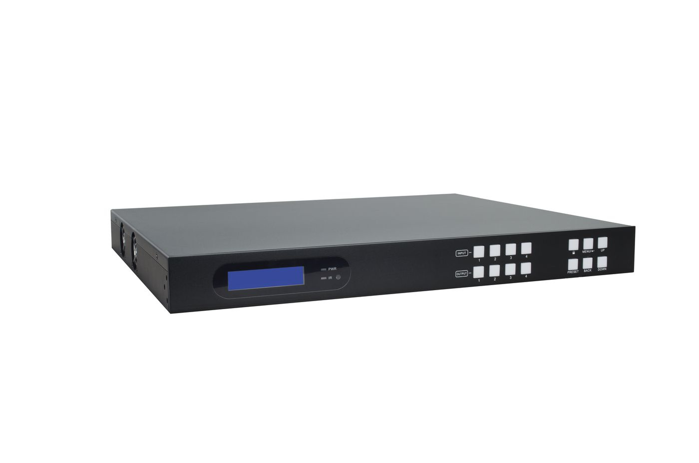 VivoLink VLHDMIMAT4X444 - AV-Matrix-Umschalter - 4096 x 2160 Pixel - 18 Gbit/s - 10,100,1000 Mbit/s - Schnelles Ethernet, Ansicht 4