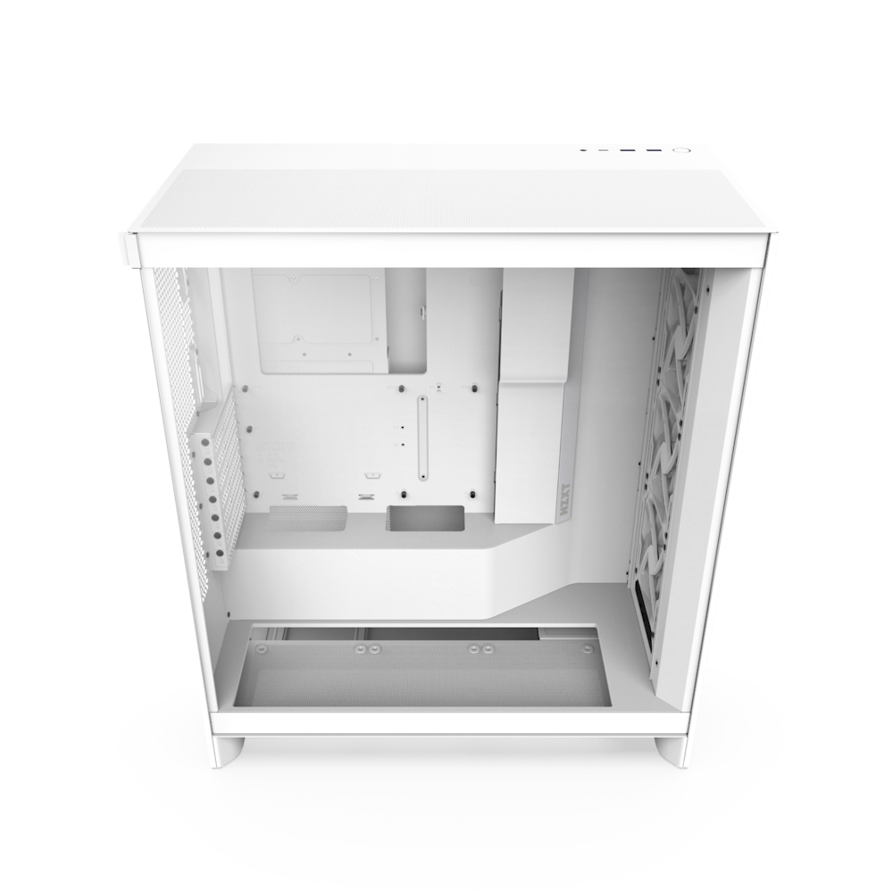 NZXT H series H7 Flow - Mid tower - ATX - Seitenteil mit Fenster (gehärtetes Glas), Ansicht 4