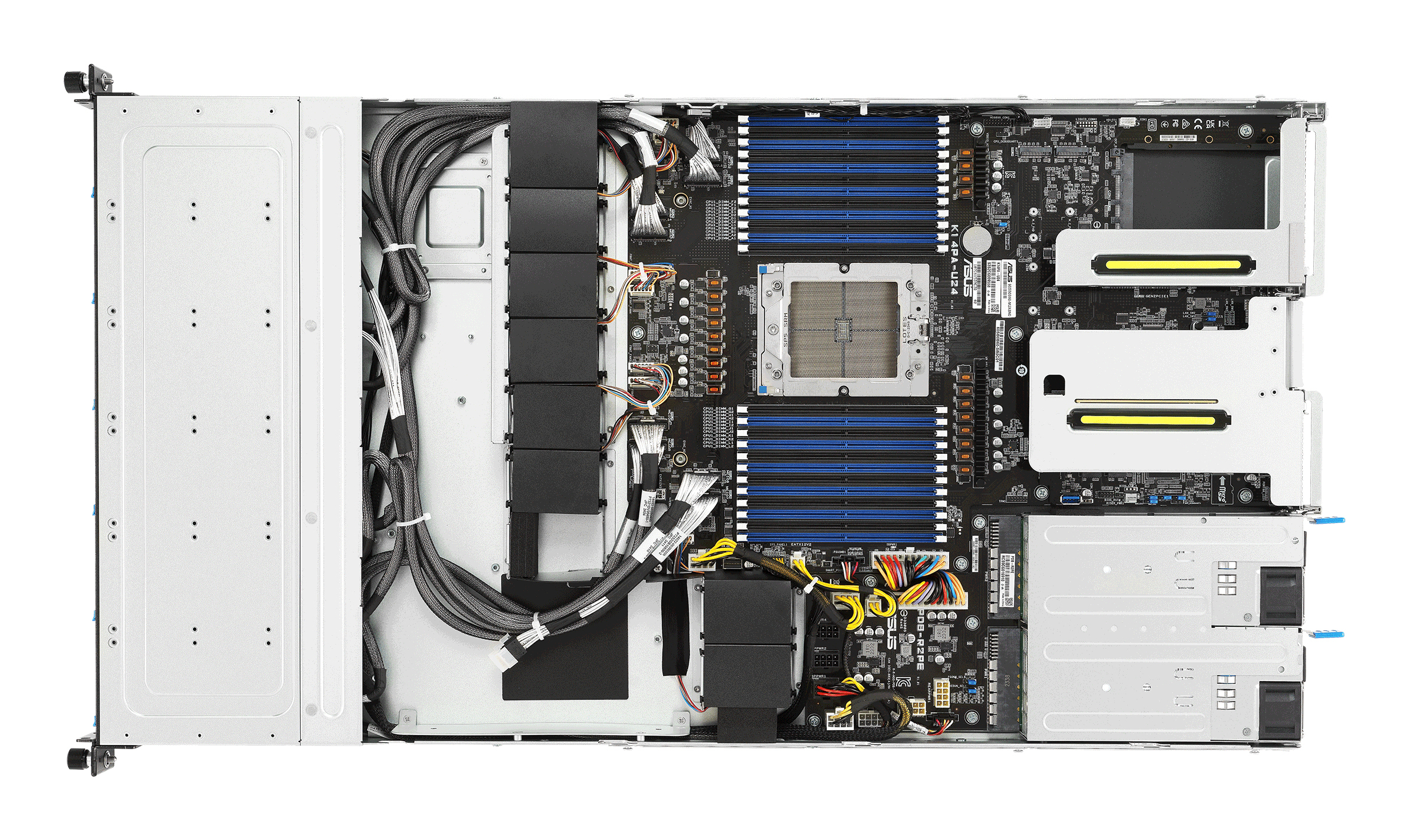 ASUS RS501A-E12-RS12U/1G//12NVMe/OCP/GPU - Server - AMD EPYC, Ansicht 4