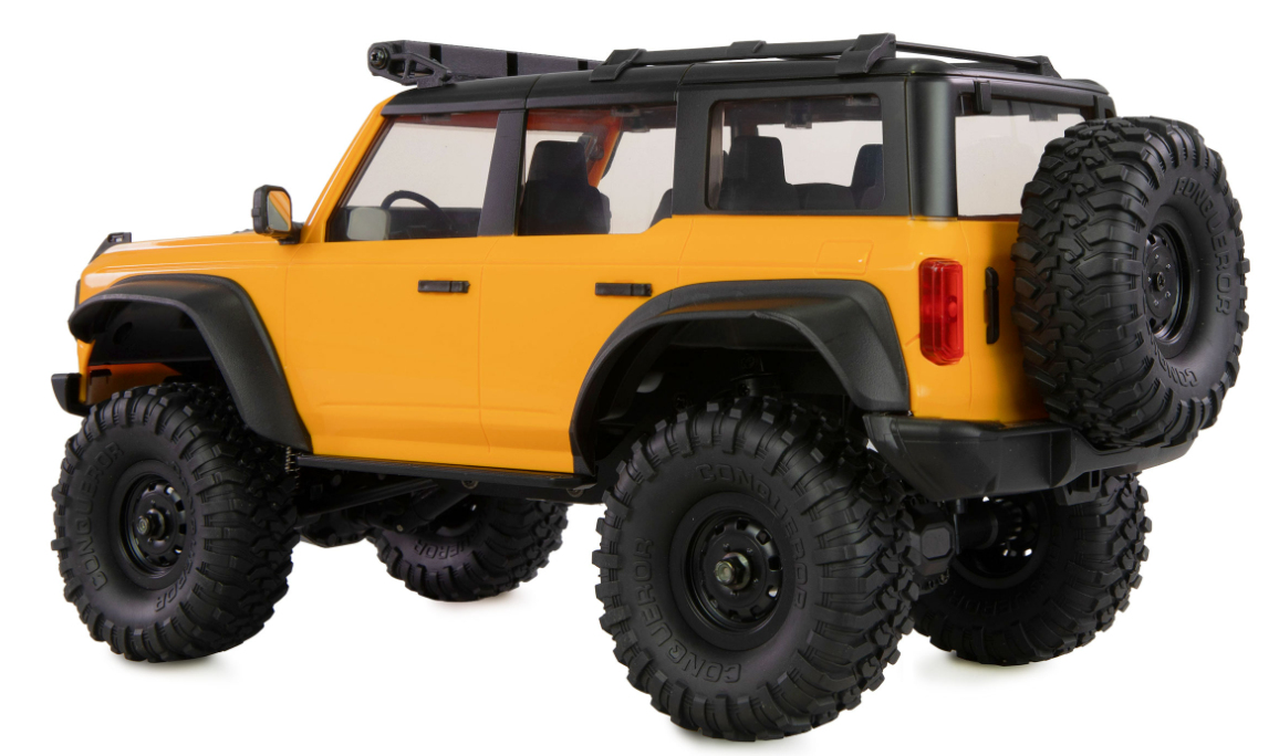 Amewi RC Crawler Mini-Cabalo AMXRock 4WD 1 16 RTR gelb, Ansicht 2