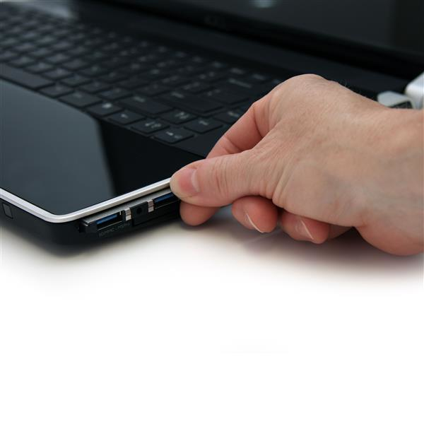 StarTech.com 2 Port USB 3.0 ExpressCard mit UASP Unterstützung - USB 3.0 54mm Schnittstellenkarte für Laptop, Ansicht 4
