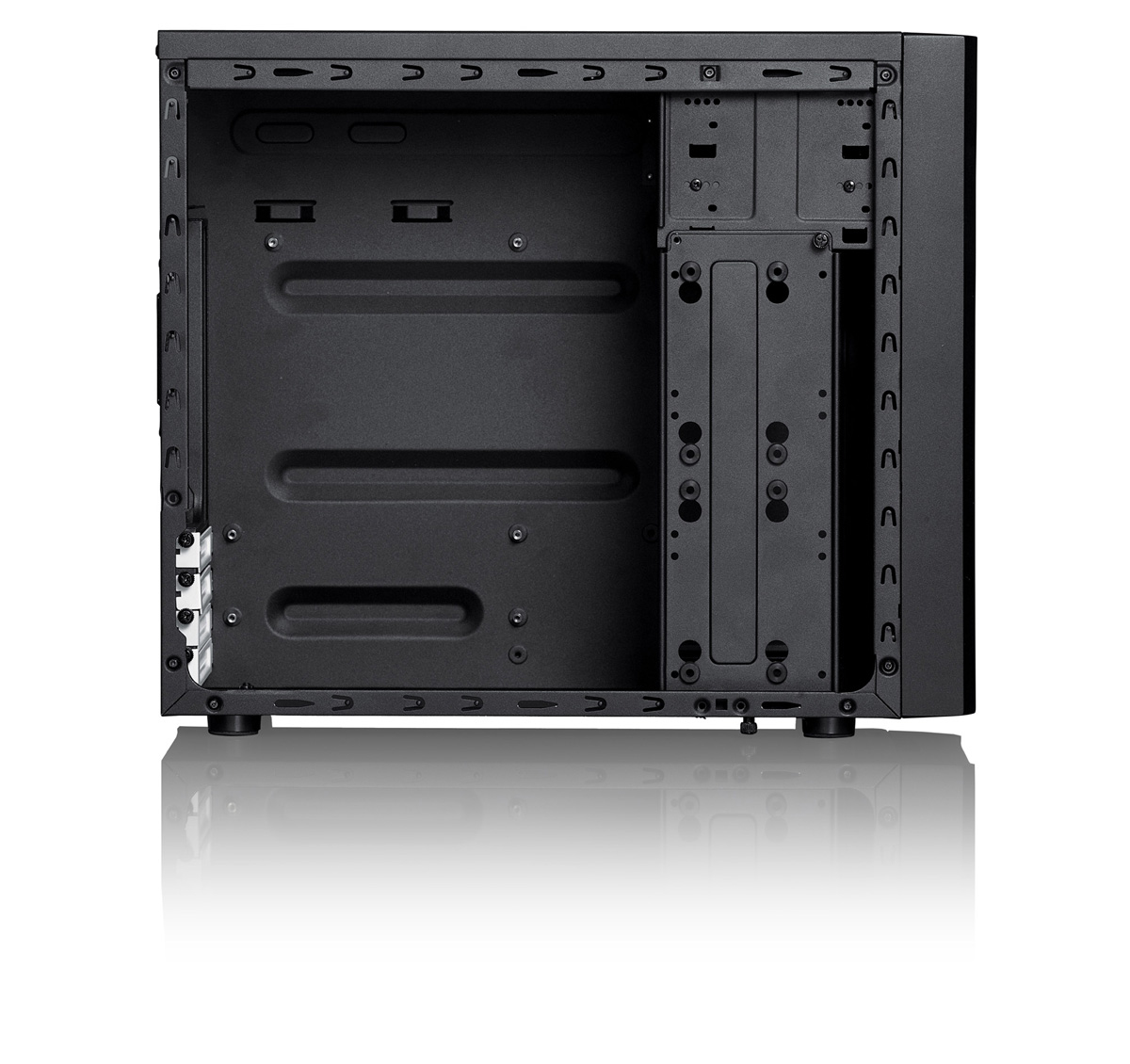 Fractal Design Core 1000 - Tower - Mini-ATX - ohne Netzteil (ATX), Ansicht 3