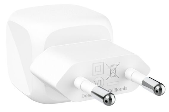 Belkin BoostCharge - Netzteil - kompakt - 20 Watt - Power Delivery 3.1, Fast Charge (24 pin USB-C), Ansicht 4