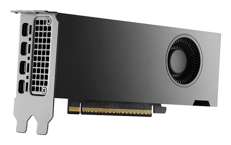 PNY Nvidia RTX Pro 4000 SFF Blackwell - Grafikkarte - PCI-Express, Ansicht 3