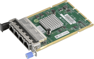 Supermicro AOC-AG-i4M - Netzwerkadapter - Advanced I/O Module (AIOM), Ansicht 2