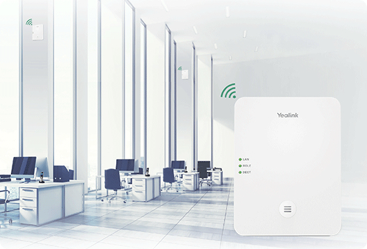 Yealink W80DM - Basisstation für schnurloses Telefon/VoIP-Telefon mit Rufnummernanzeige, Ansicht 3