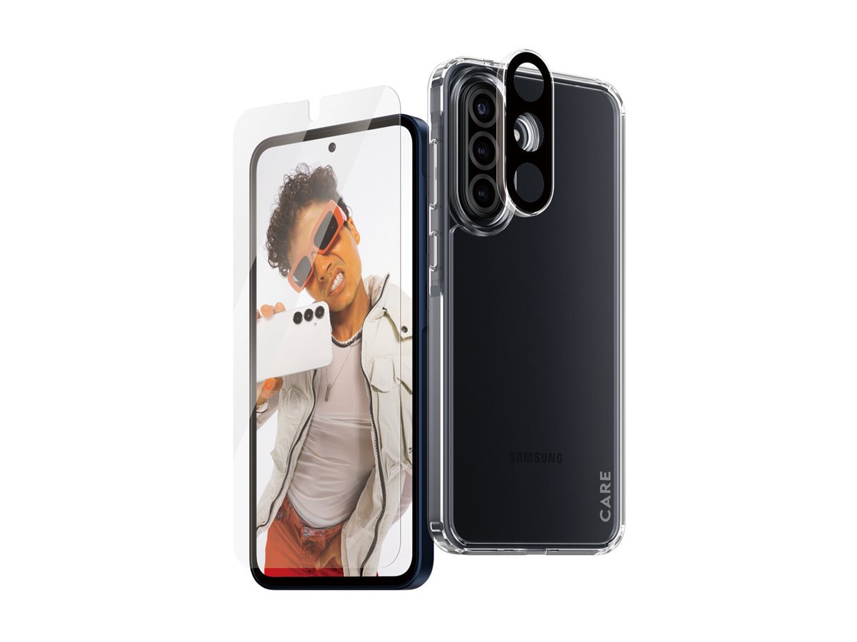 PanzerGlass CARE by PanzerGlass - 3-in-1 Schutzpacket - Schutzhülle hintere Abdeckung für Samsung Galaxy A35, Ansicht 2