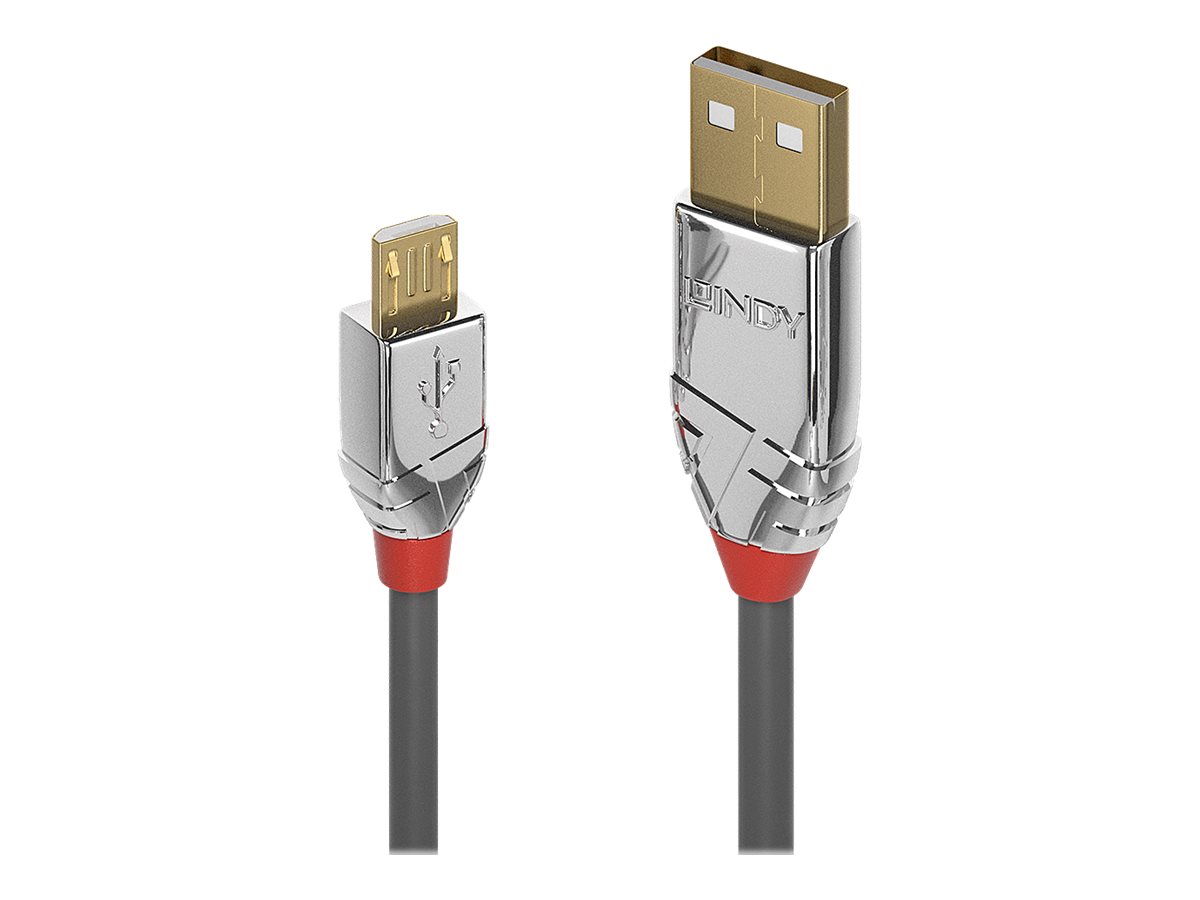 Lindy CROMO - USB-Kabel - USB (M) zu Micro-USB Typ B (M) - USB 2.0 - 5 m - rund