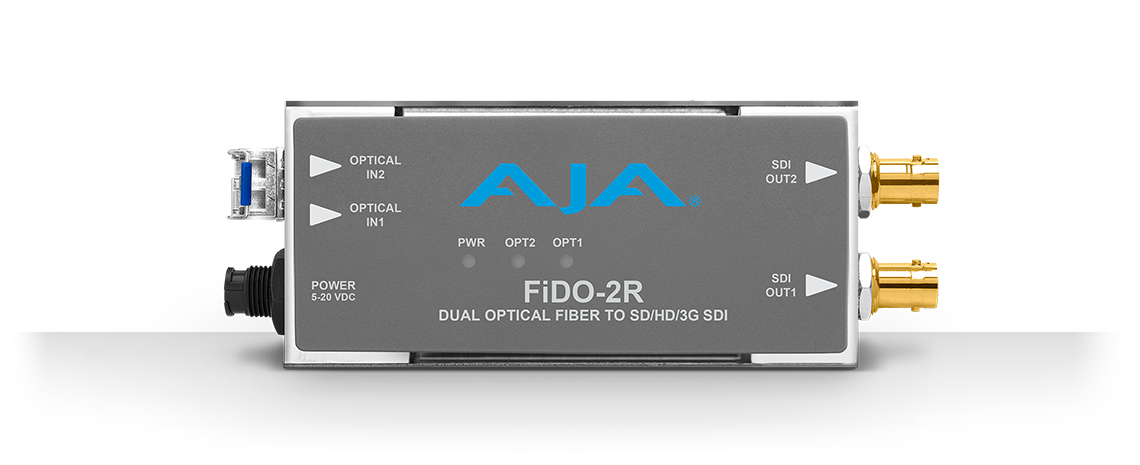 AJA FiDO-2R Dual Channel Fiber to SDI - Video Extender, Ansicht 2